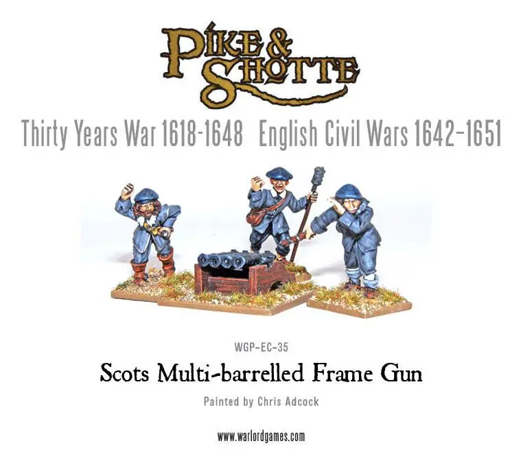 Scots Multi-Barrelled Frame Gun 1