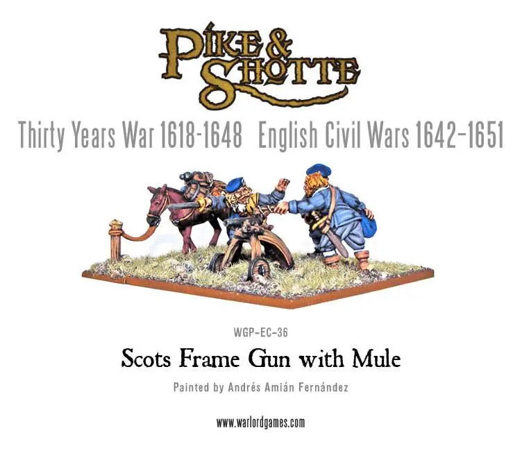Scots Frame Gun With Mule 2