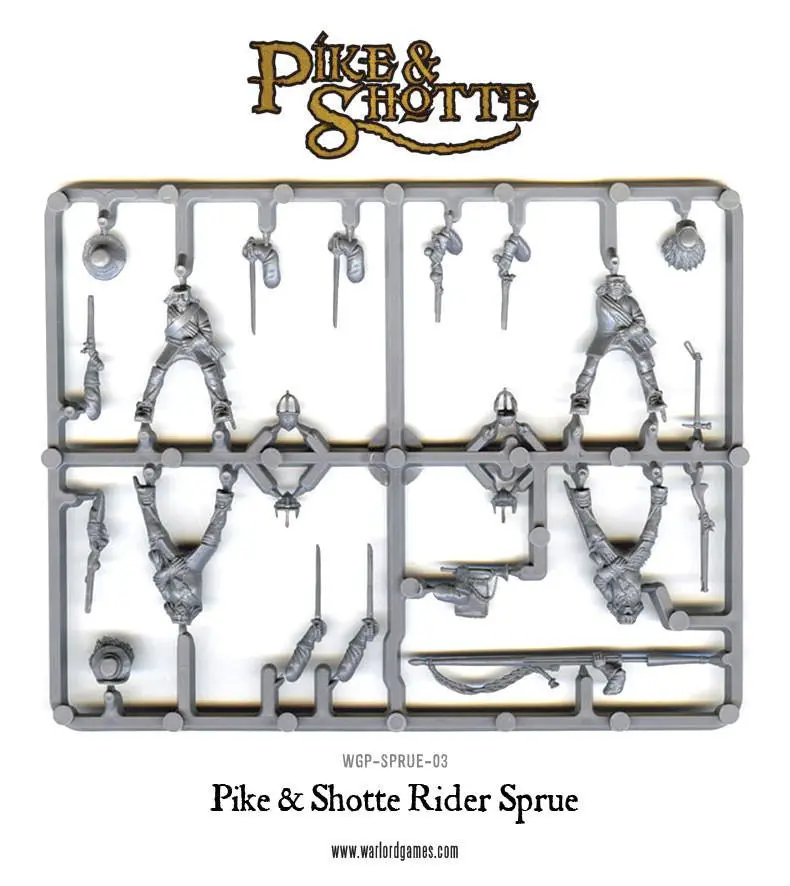 Pike & Shotte Riders Sprue 1
