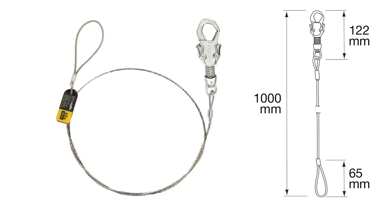 Wire Tool Lanyard - Loop - 4.5 Kg / 10 Lbs 1