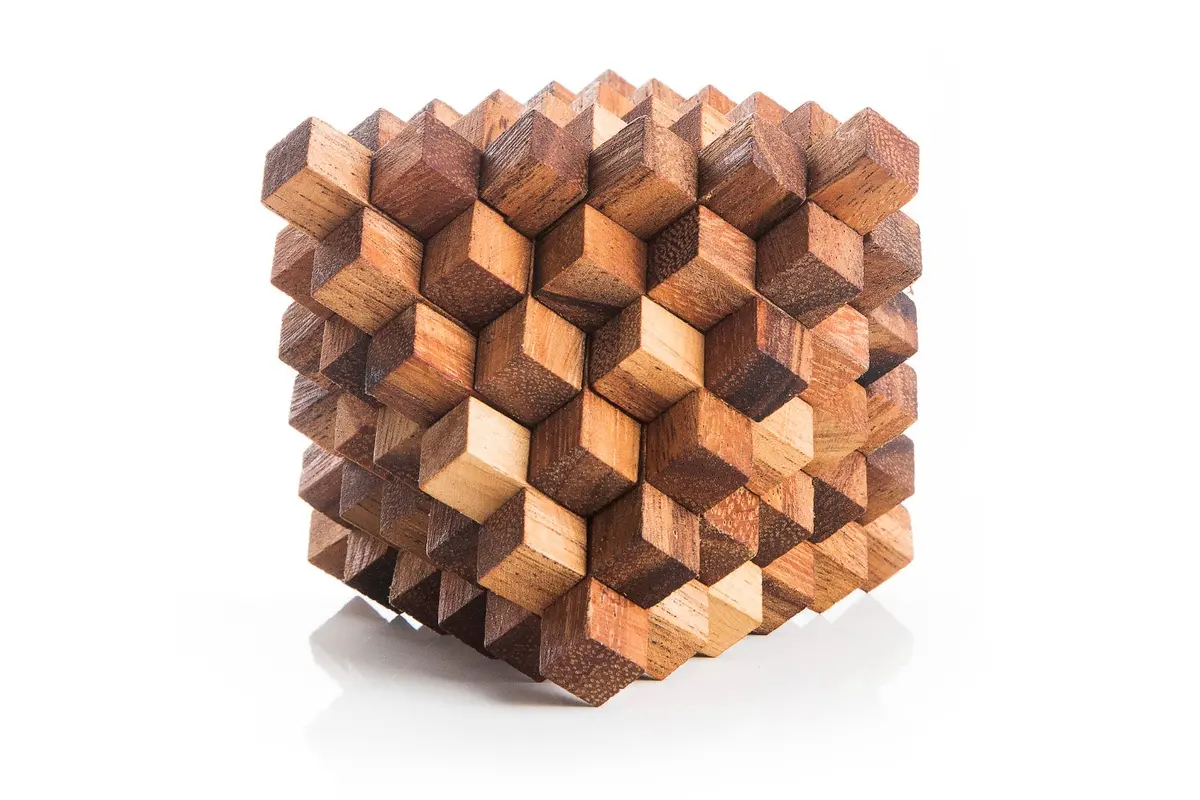 Japanese Interlocking Ladder Puzzle 3