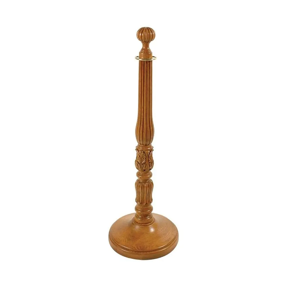 Wooden Stanchions And Rope - W222 1