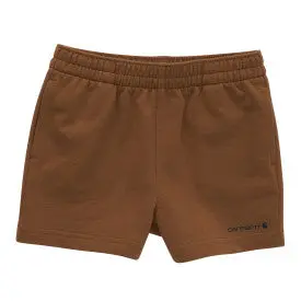 Infant/Toddler French Terry Work Short - Carhartt Brown 1