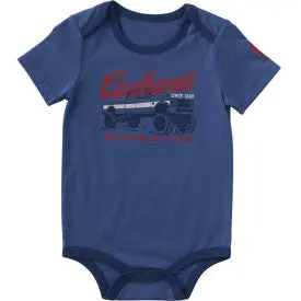 Infant Short-Sleeve Truck Bodysuit - Blue Horizon 1