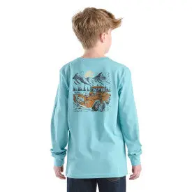 Youth Boys Long-Sleeve Truck Pocket T-Shirt - Stillwater 2