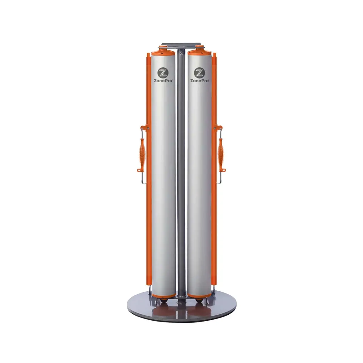 Zonepro Barrier Retractable 3' Wide Custom Banner, Dual 24' Long 1