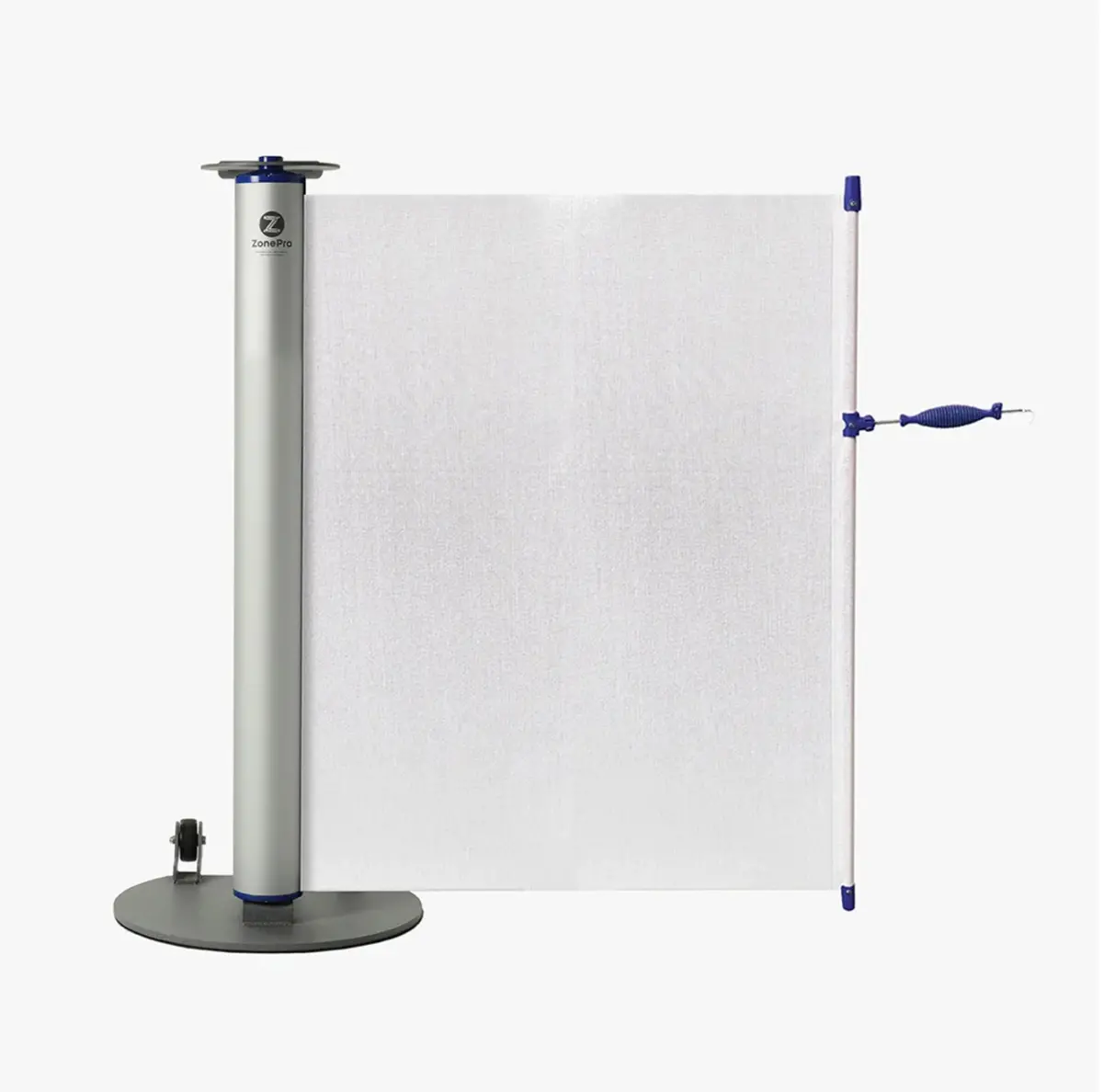 Zonepro Barrier Retractable 3' Wide Custom Banner, Single 12' Long. 1