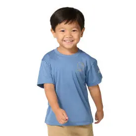 Youth Boys Force Sun Defender Short-Sleeve Heather T-Shirt - Blue Horizon Heather 1