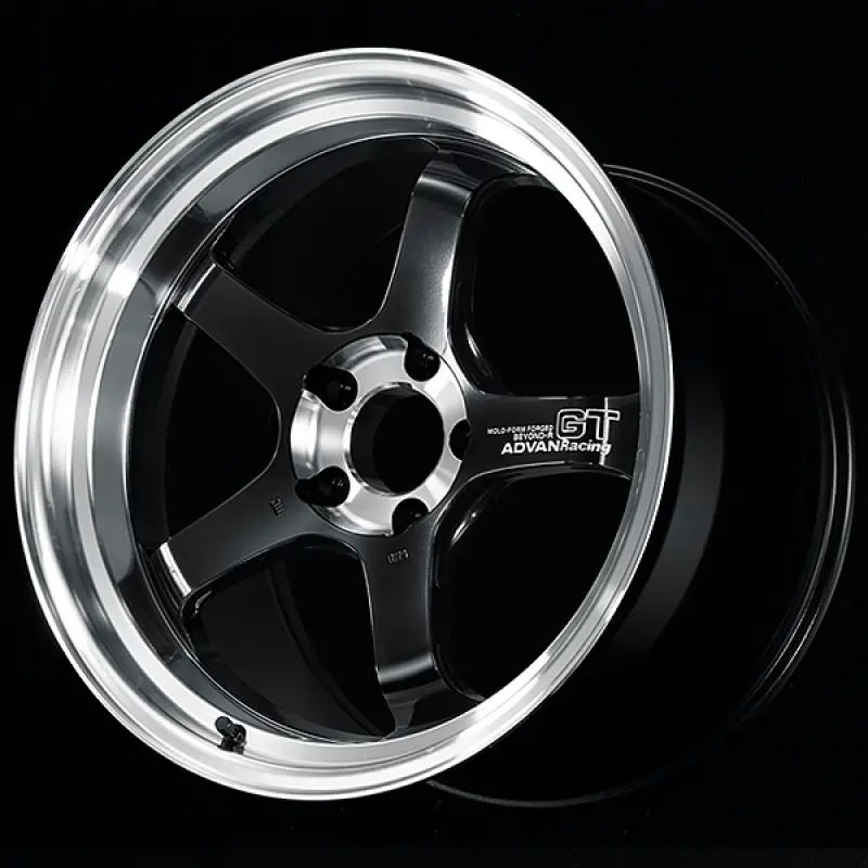 Advan Gt Beyond-R 18X11 Diamond-Cut & Dark Platinum Black Wheel – 5X114.3, +30Mm Offset, 73Mm Hub Bore 1