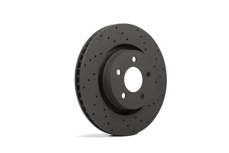 Hawk Talon Drilled & Slotted Front Brake Rotor Set – Compatible With 1998 Infiniti Qx4 1