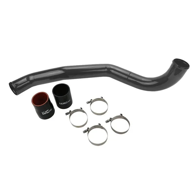 Wehrli Intercooler Pipe For 2017–2019 Chevy 6.6L L5P Duramax – Driver-Side 3" Tube, Chevy Orange Finish 1