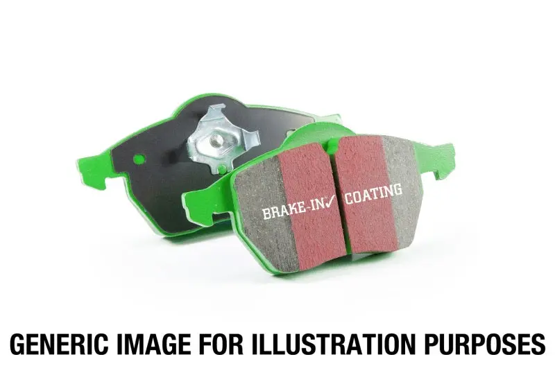 Ebc Greenstuff Front Brake Pads For 2016–2017 Ford Focus Rs 1