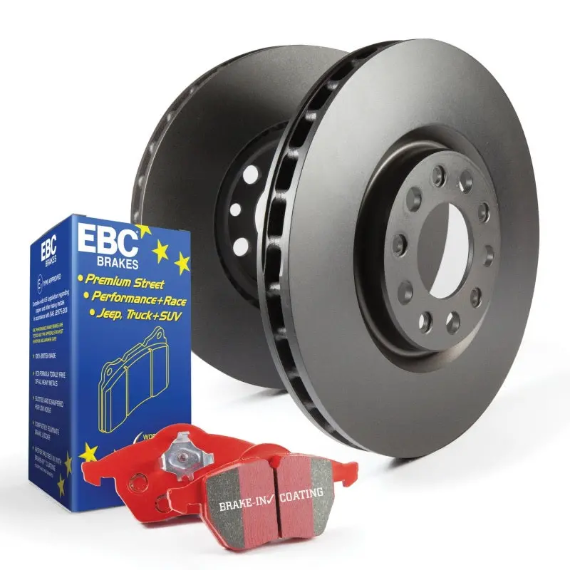 Ebc Redstuff S12 Brake Pad Kit – High-Performance Street & Track Compound With Rk Rotors 1