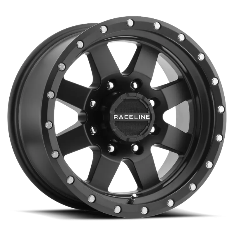 Raceline 935B Defender 20X9 Satin Black Off-Road Wheel – 6X139.7 Bolt Pattern, -12Mm Offset, 107.95Mm Bore 1