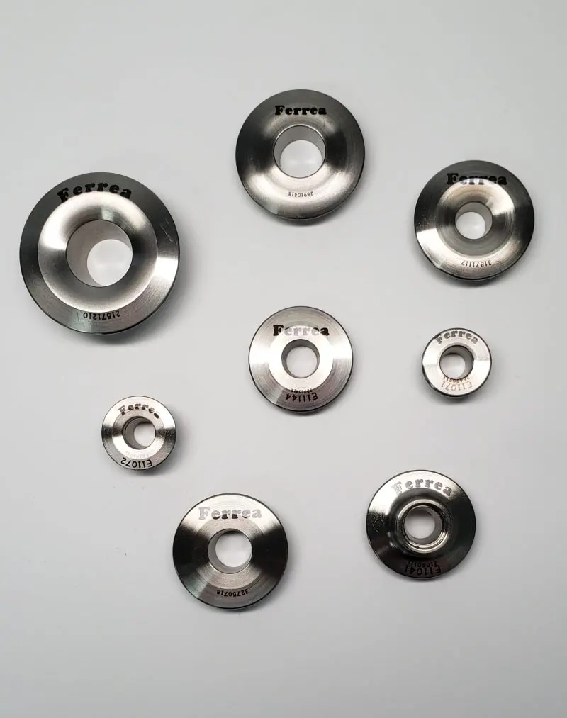 Ferrea Single-Spring Titanium Valve Retainers For Nissan Vq35 Engines – 6° Pro Cnc Machined 1