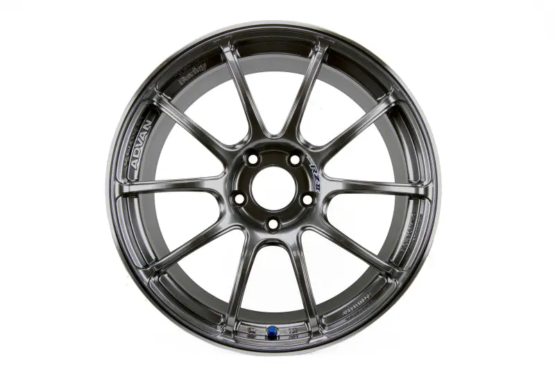 Advan Rzii 19X9.5 +50 5-120 Racing Hyper Black Wheel 1