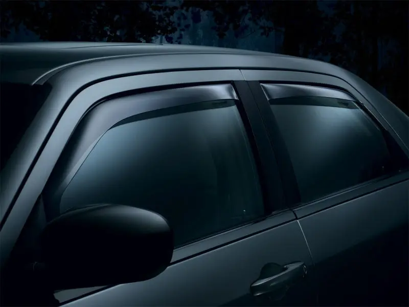 Weathertech Window Deflectors – Dark Smoke Tint For 1999–2007 Ford F-250 Super Duty Super Cab 1