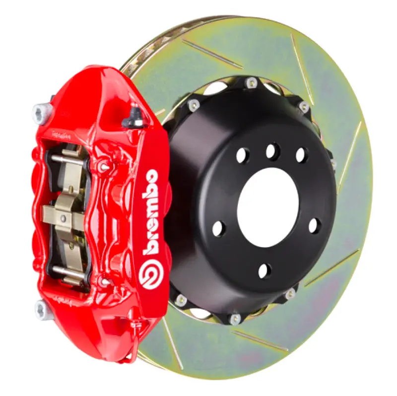 Brembo Gt Big Brake Kit – Rear Slotted Rotors (380X28Mm) With 4-Piston Calipers For 2015–2018 M3 1