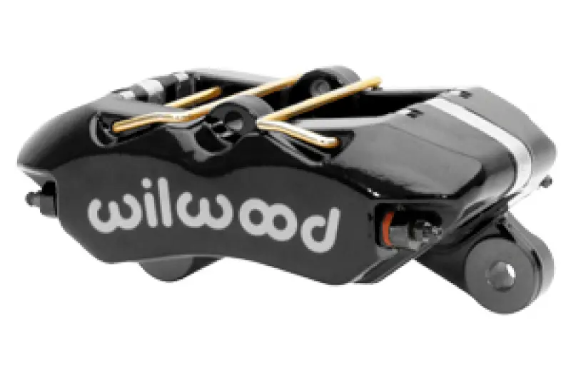 Wilwood Forged Dynapro 4-Piston Caliper – 5.25-Inch Mount, 1.98-Inch Pistons, Designed For 13.06-Inch Rotors, Matte Black 1