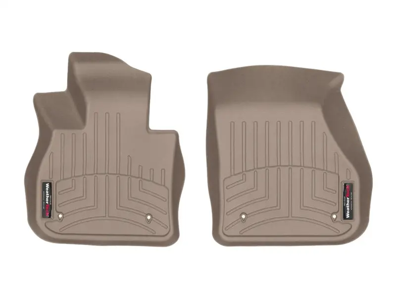 Weathertech Front Floorliner – Tan, Fits 2017+ Mini Countryman (Fwd & Awd, Auto & Manual Transmissions) 1