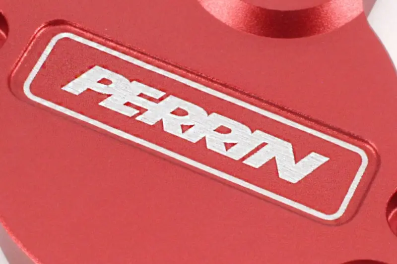 Perrin Cam Solenoid Cover For 2015–2022 Subaru Wrx – Bright Red Anodized Aluminum 2
