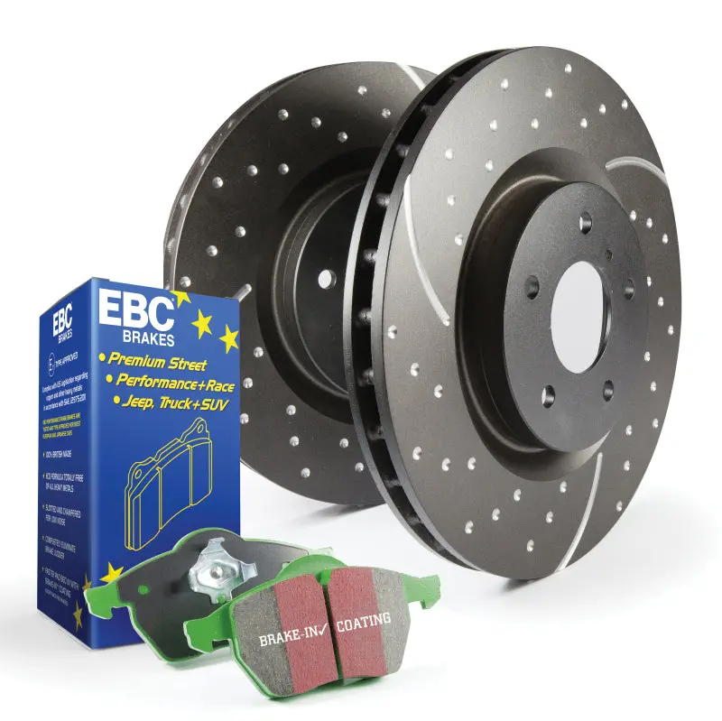 Ebc Greenstuff S10 Brake Kit – Performance Street Pads And Gd Rotors 1