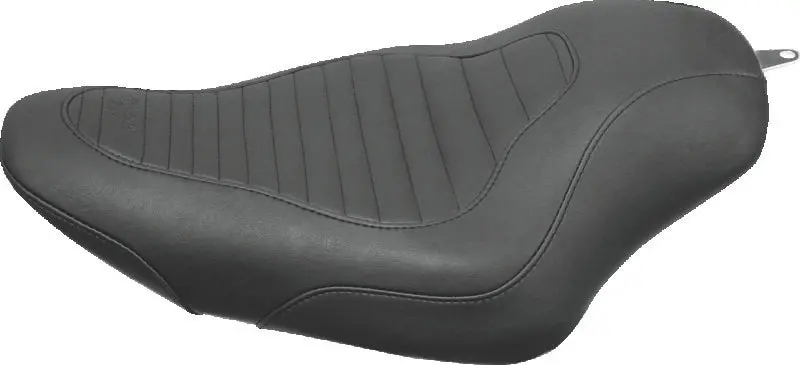 Mustang Harley-Davidson Sportster Solo Seat – 3.3-Gallon Tripper Style, Black 1