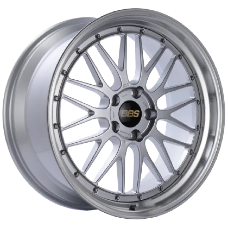 Bbs Lm Forged Alloy Wheel - 20X10.5", 5X114.3Mm Bolt Pattern, +35Mm Offset, Silver Face With Diamond-Cut Lip (Pfs/Clip Kit Required) 1