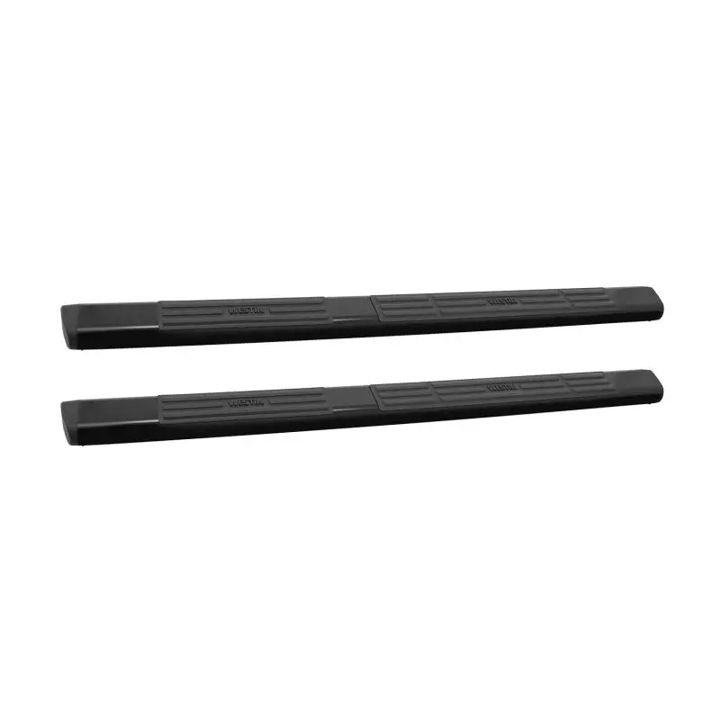 Westin Premier Oval Side Steps – 6-Inch Black Mild Steel Bars For Full-Size Trucks 2