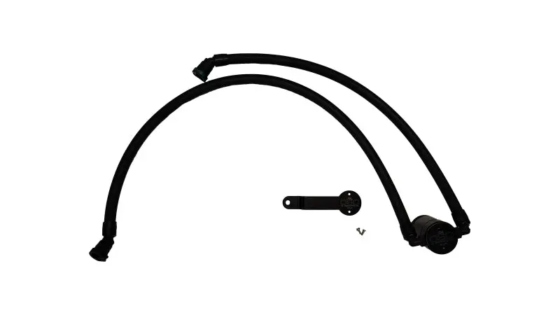 J&L Oil Separator For 2017–2025 Chrysler Pacifica & Voyager – Pcv-Mounted, Black Anodized 1