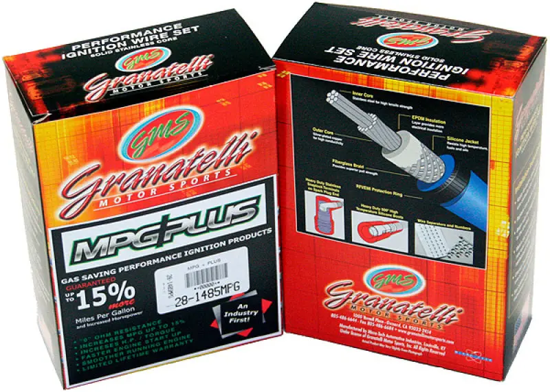 Granatelli High-Performance Ignition Wires For 1997–1998 Mitsubishi 3000Gt Vr-6 (3.0L) 1