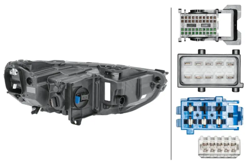 Hella 2019-2020 Buick Regal Sportback Headlight Assembly 2
