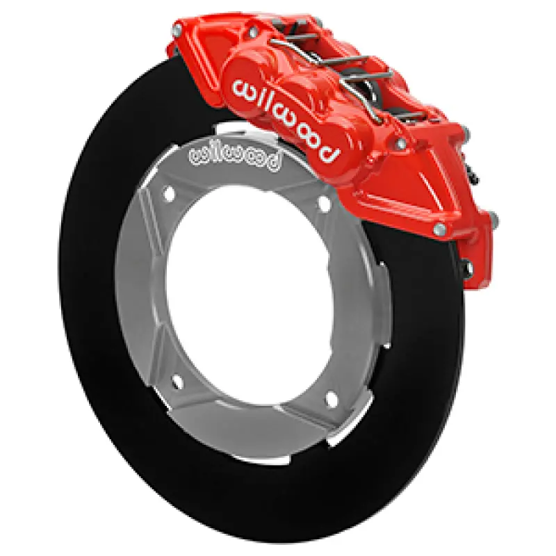 Wilwood Front Big Brake Kit – Red Calipers, 11.25" Rotors For 2014+ Polaris Rzr Xp 1000 Utvs 1