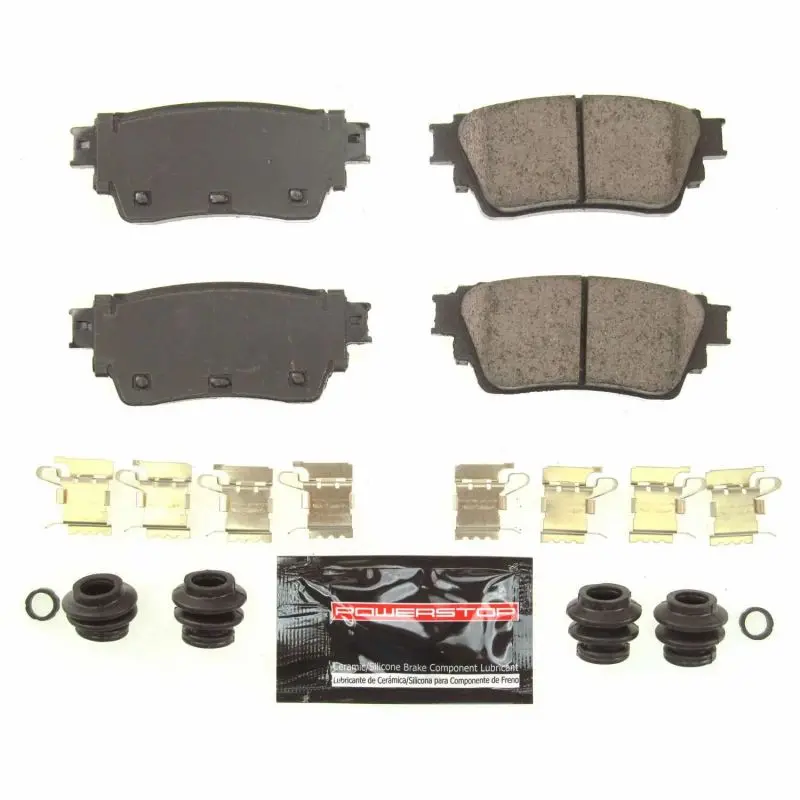 Power Stop Z23 Evolution Sport Rear Brake Pad Kit With Hardware For 2019 Nissan Altima 1