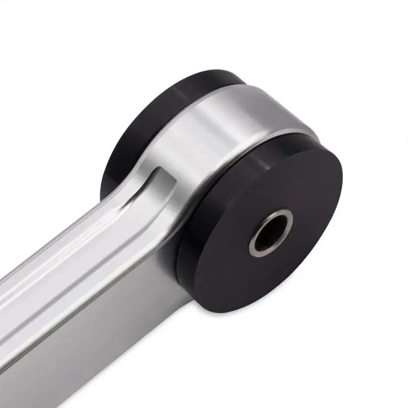 Blox Racing Universal Pitch Stop Mount For Subaru Vehicles — Silver Anodized Aluminum 1