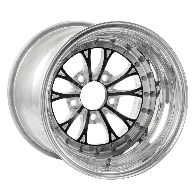 Weld Vitesse Non-Beadlock Black Wheel – 15X10", 5X4.75" Bolt Pattern, 4.5" Backspace 1