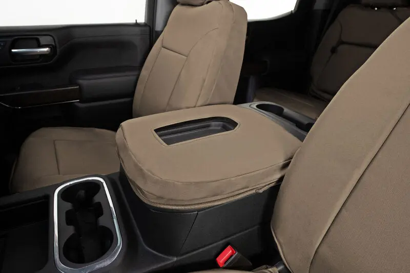 Covercraft Endura Precisionfit Seat Cover For 2024–2025 Ford F-250/F-550 First-Row Bucket Seats – Tan/Tan 2
