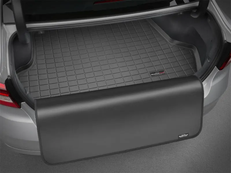 Weathertech Custom Cargo Liners With Bumper Protector – Tan For 2007–2013 Acura Mdx 1