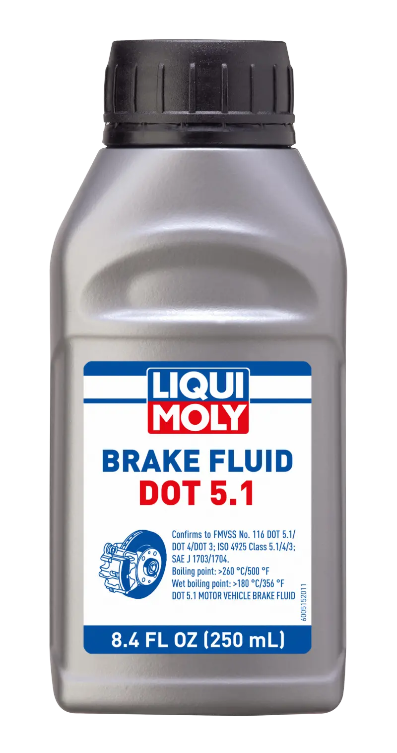 Liqui Moly Dot 5.1 High-Performance Brake Fluid – 250Ml Bottle 1