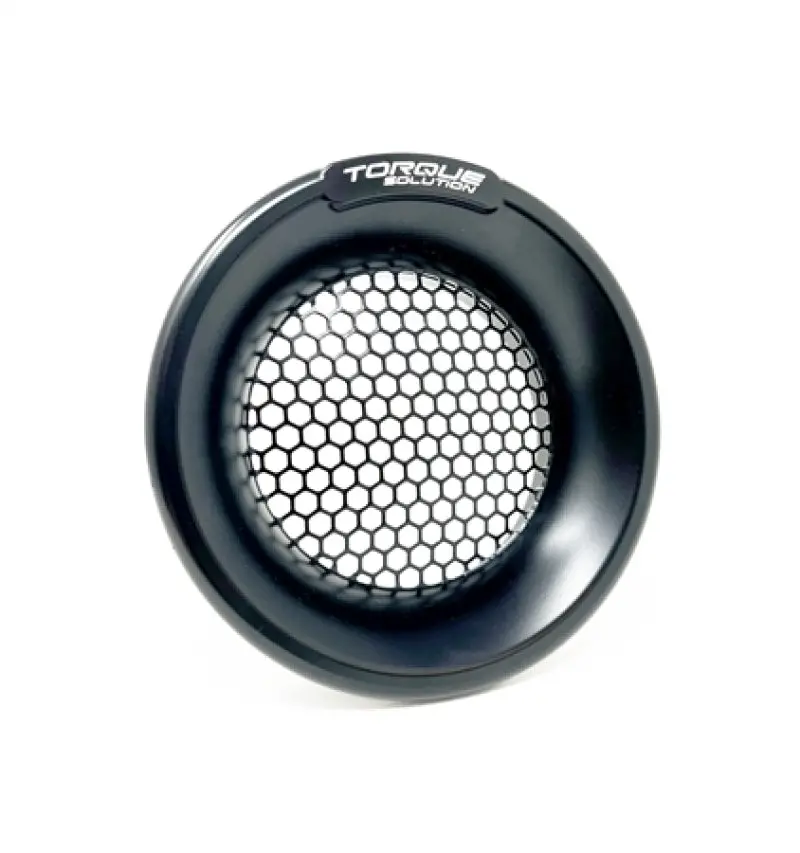 Torque Solution Billet Aluminum Turbo Velocity Stack Shield – Designed For 4-Inch Inlet, Matte Black Finish 1