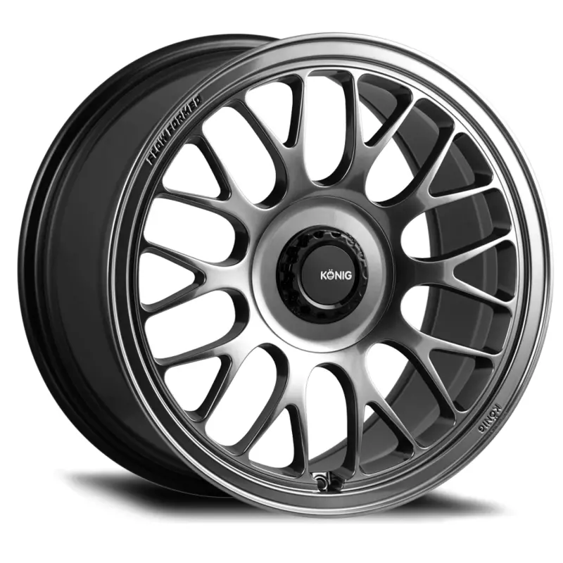 Konig Mrk1 17X8 5X114.3 Et40 Hyper Carbon - Gloss Black Gear Cap/Logo/Cover Plate 1