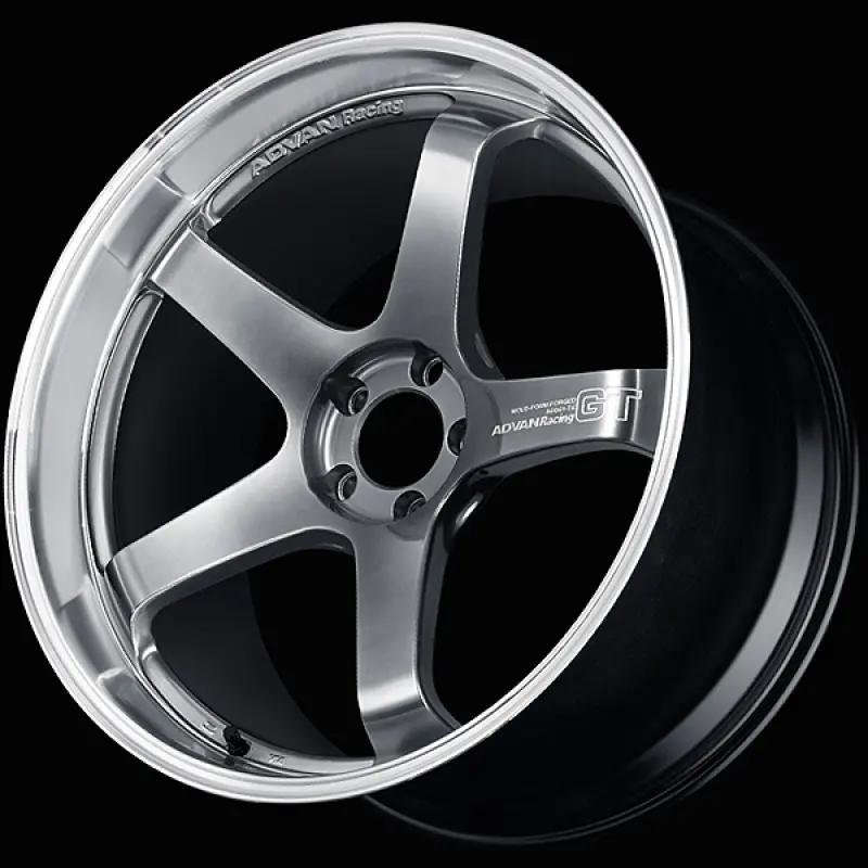Advan Gt Premium Version 19X10.5 / +15 Et / 5-114.3 / 73Mm Bore / Machining & Hyper Platinum Black 1