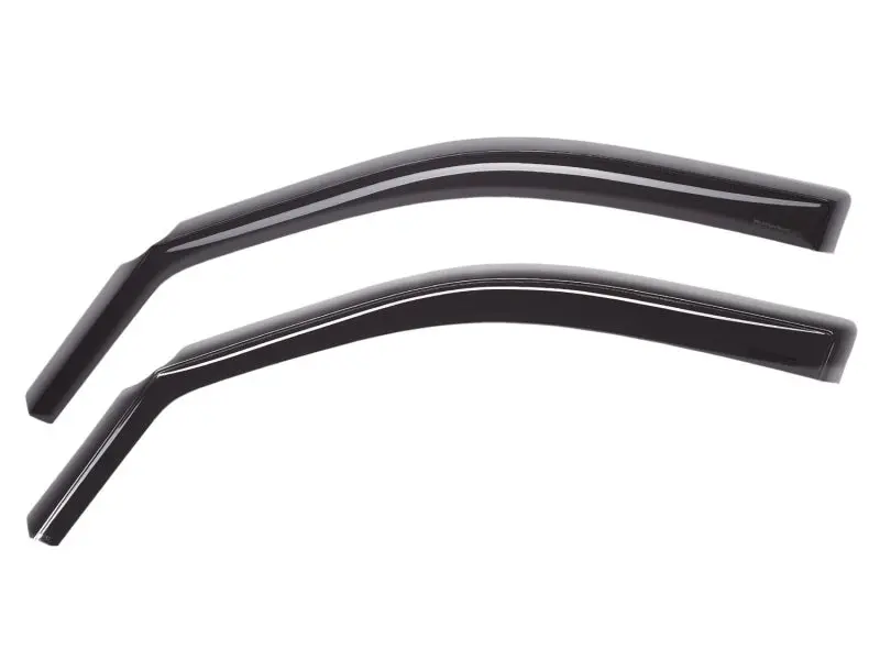 Weathertech Front Side Window Deflectors – Dark Tint, Fits 1999–2016 Ford F-250/F-350/F-450/F-550 1