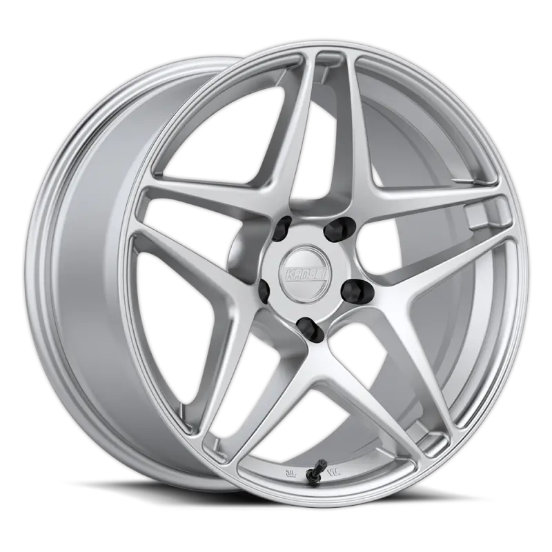 Kansei K15G Astro Hyper Silver Alloy Wheel – 18X8.5", 5X114.3, +35Mm Offset, 73.1Mm Bore 1