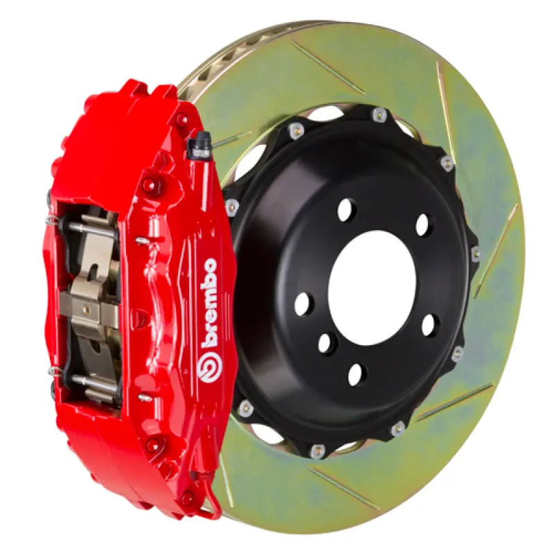 Brembo Gt Big Brake Kit For 1980–1989 Porsche 930 Turbo – Front, 4-Piston Calipers, Slotted 355X32Mm Rotors 1