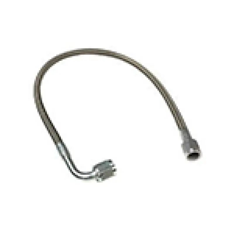 Fragola Ptfe-Lined -4An Black Hose Assembly – Straight To 90° Fitting, 48-Inch Length 1