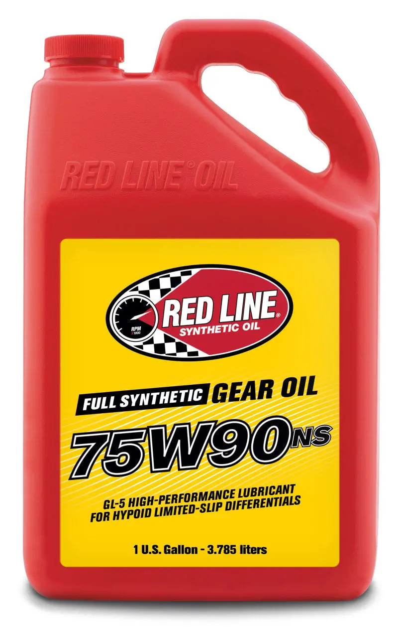 Red Line Gl-5 75W90 Synthetic Gear Oil – Non-Slip Formula, 1-Gallon Container 1