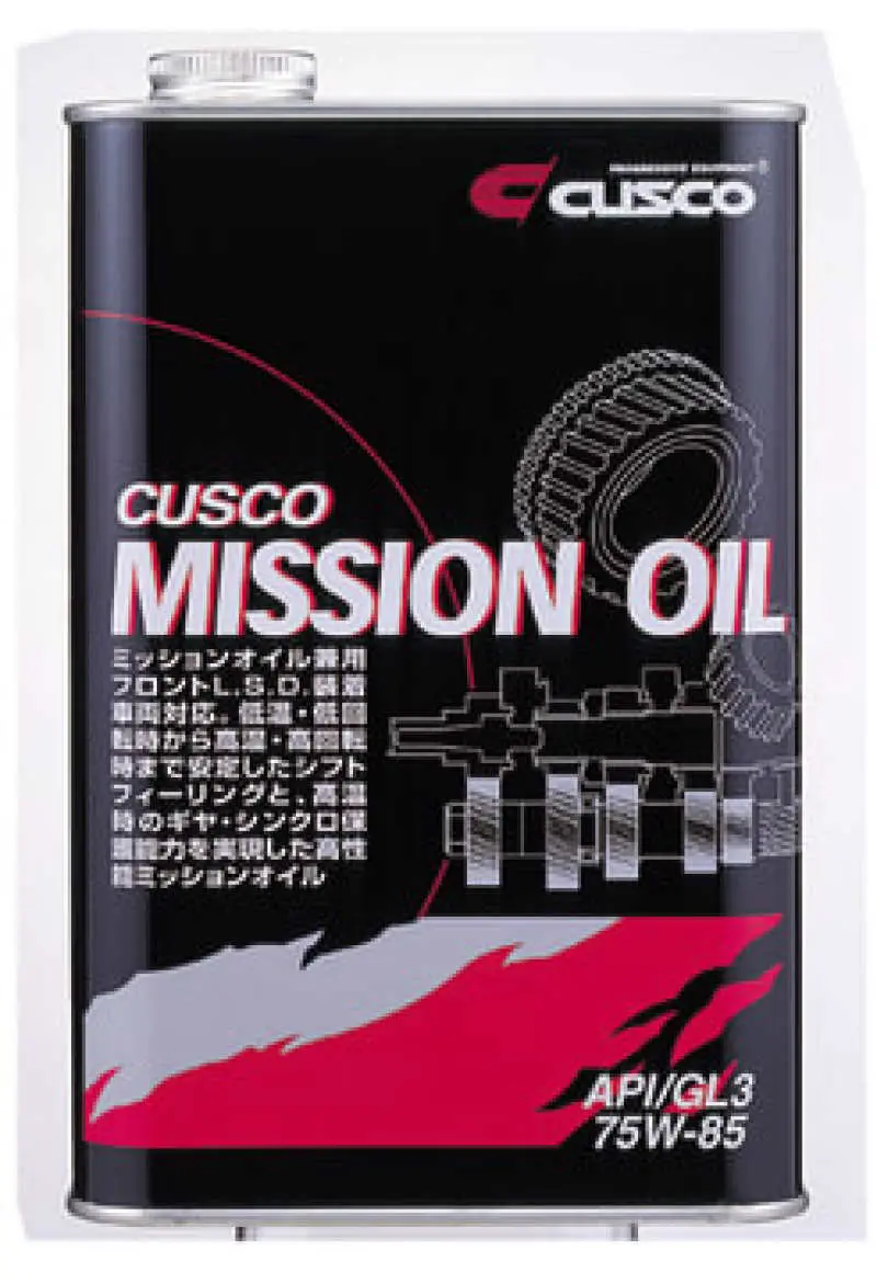 Cusco Manual Transmission Fluid – 75W-85 Ff-Mr-4Wd Grade, 1L Mineral-Based Oil 1