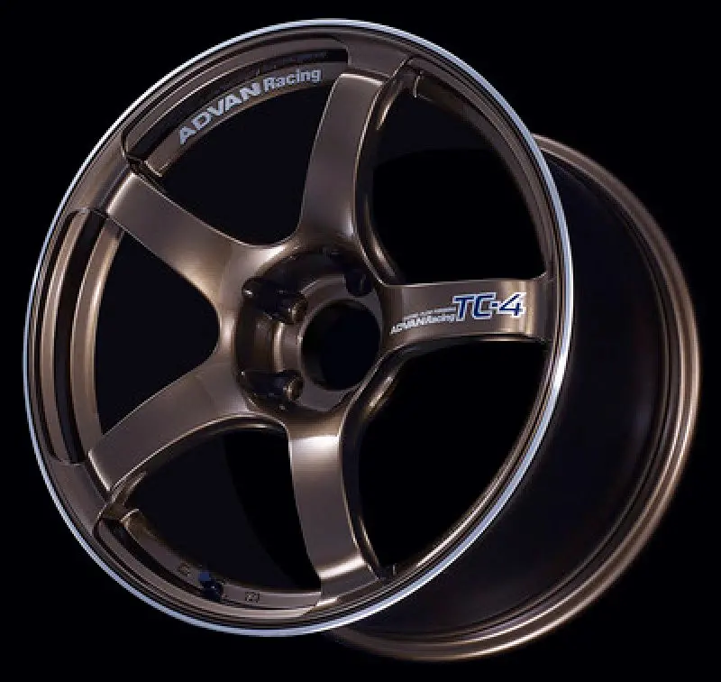 Advan Tc4 Umber Bronze Metallic Alloy Wheel – 17X9", +35Mm Offset, 5X114.3Mm Pcd 1