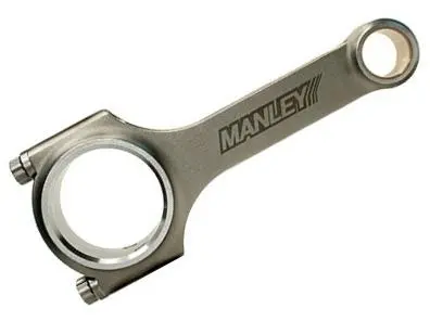 Manley Turbo-Tuff Pro Series I-Beam Connecting Rod For Honda H22 Vtec (1992+ Prelude) 1